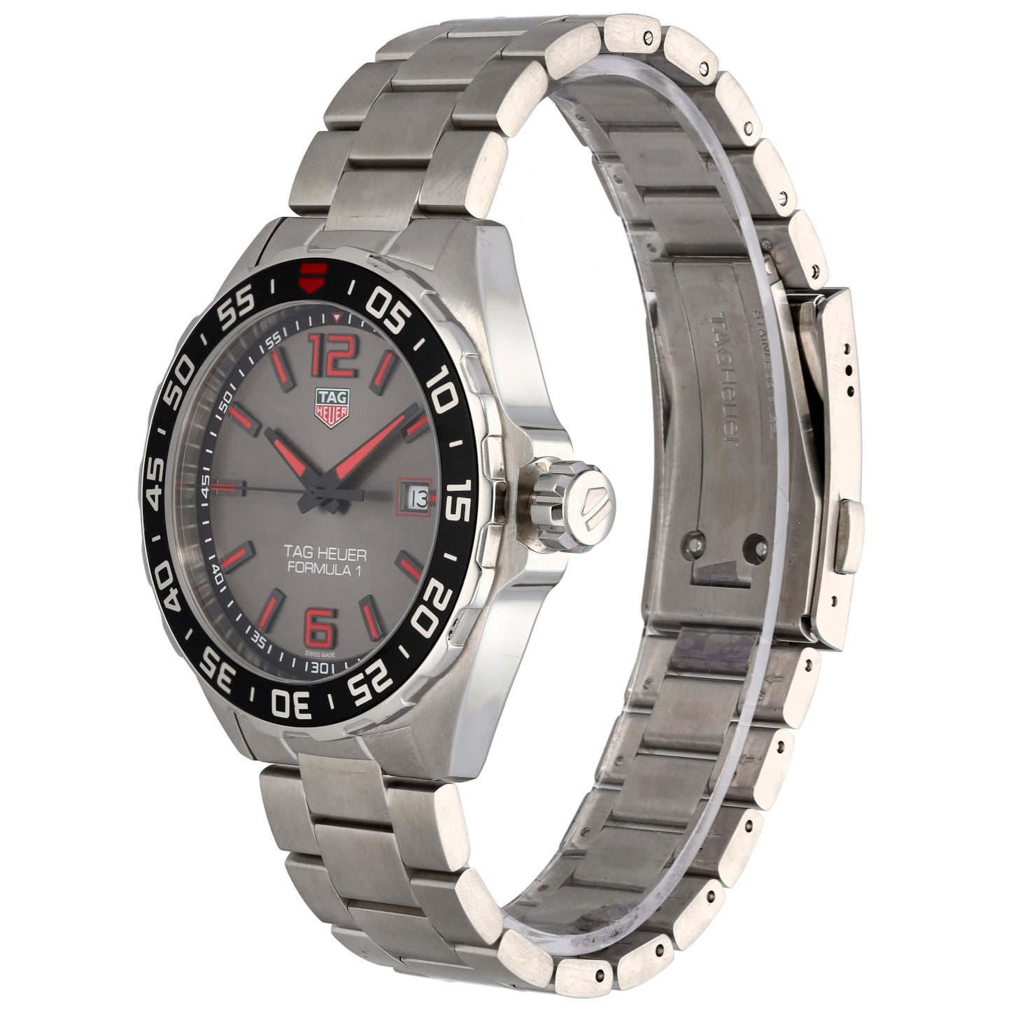 Tag Heuer Formula 1 WAZ1018 43mm Stainless Steel Watch