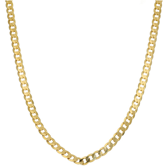 9ct Gold Curb Chain 20"