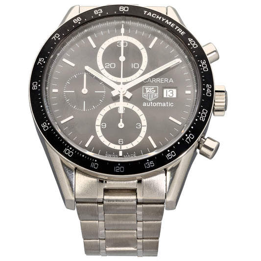 Tag Heuer Carrera CV2010-2 41mm Stainless Steel Watch