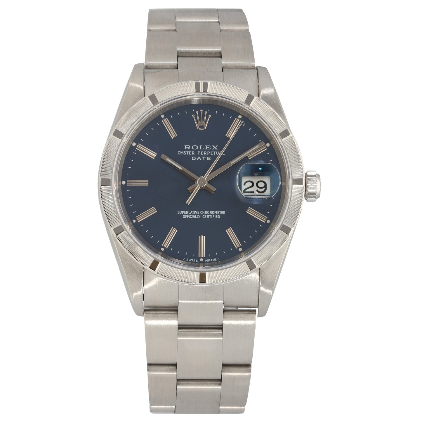 Rolex Date 15210 34mm Stainless Steel Watch