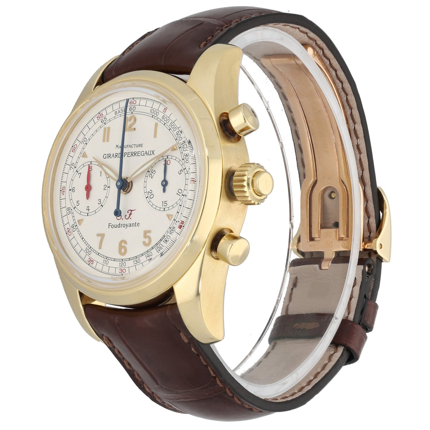 Girard-Perregaux Scuderia Ferrari Foudroyante Rattrapante 9020 40mm Gold Watch