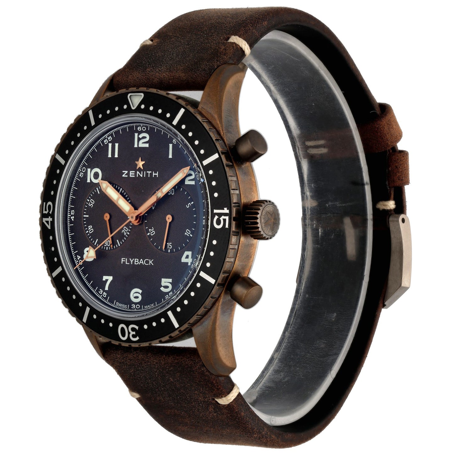 Zenith Pilot Cronometro Tipo CP-2 Flyback 29.2240.405/18.C801 43mm Bronze Watch