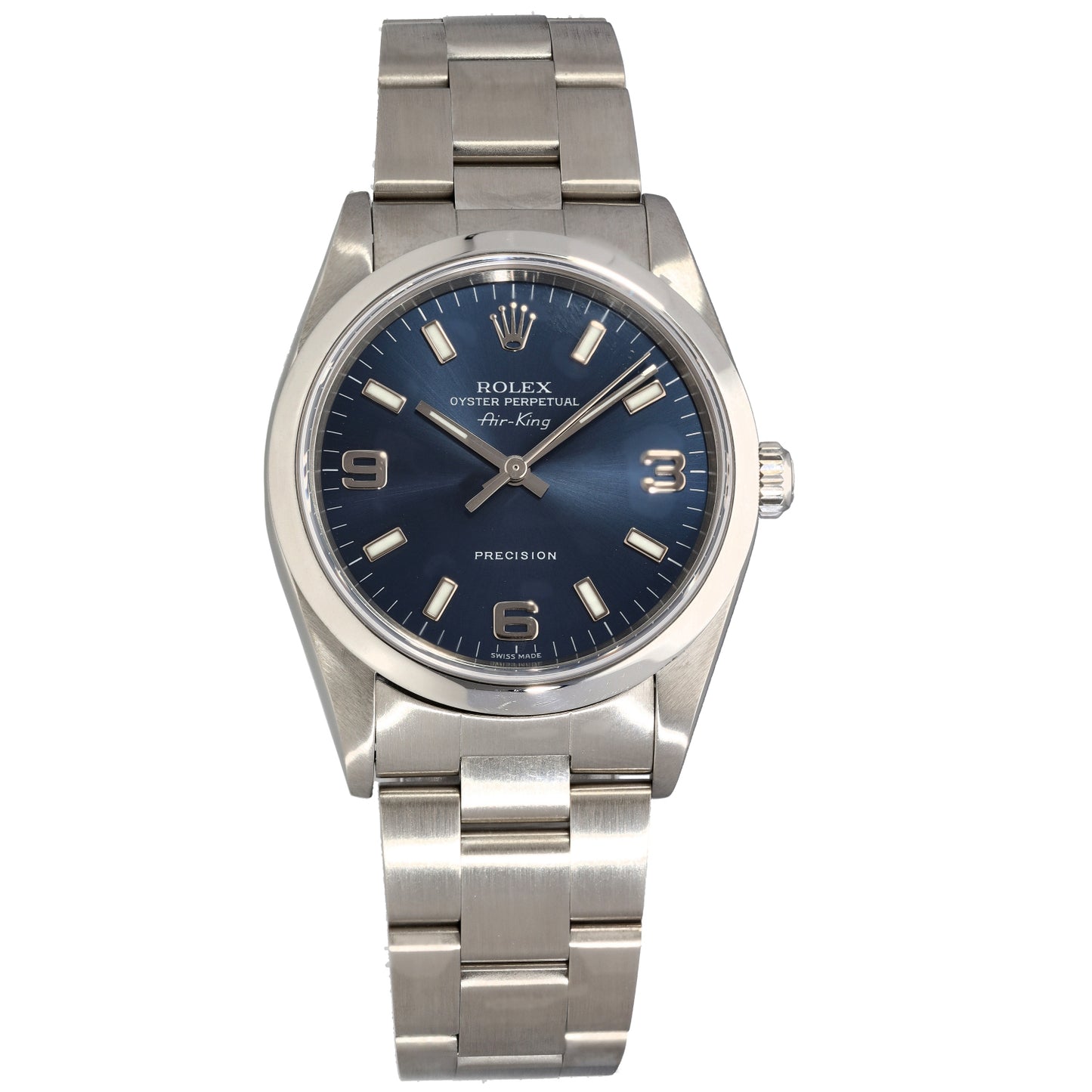 Rolex Air King 14000M 34mm Stainless Steel Watch