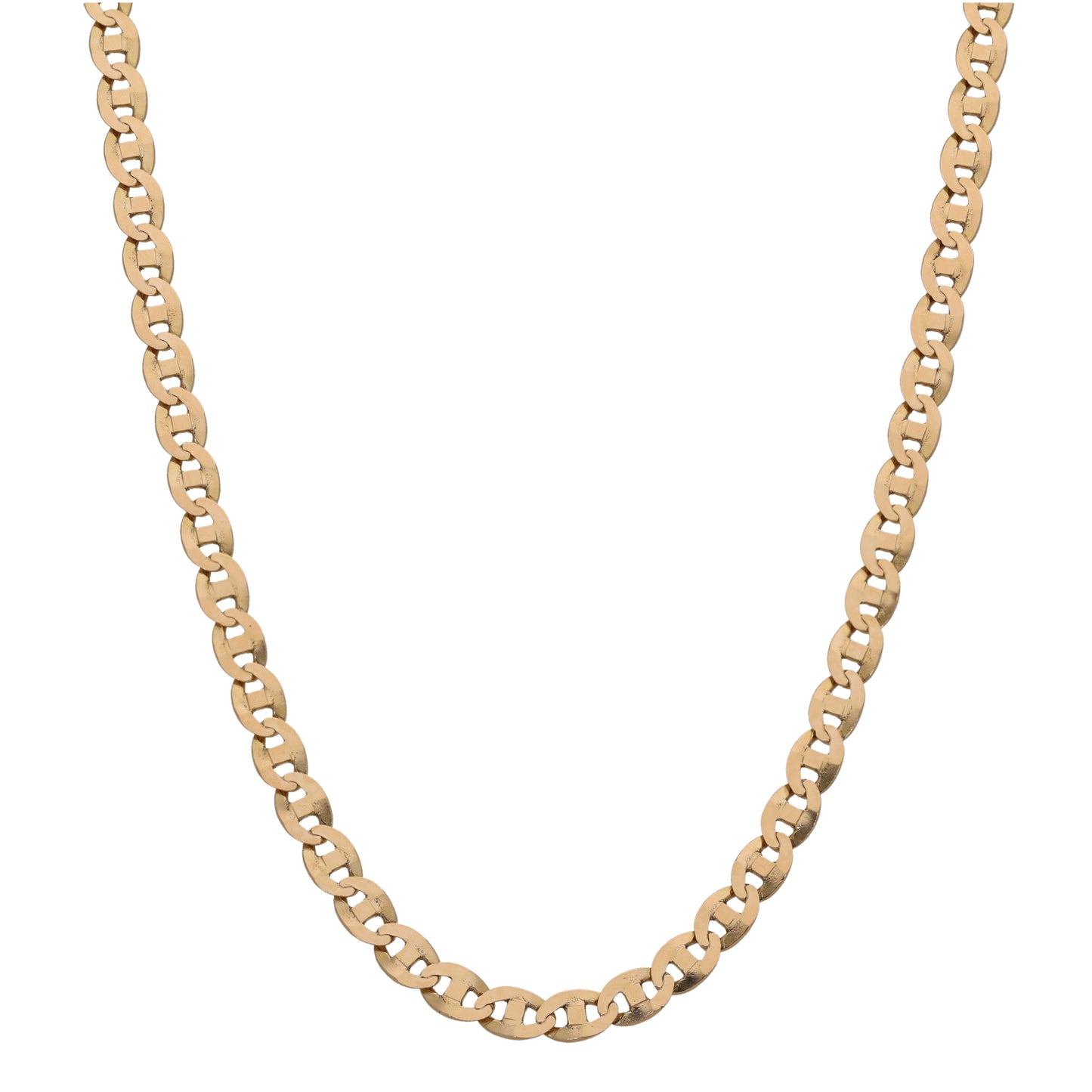 9ct Gold Anchor Chain 18"