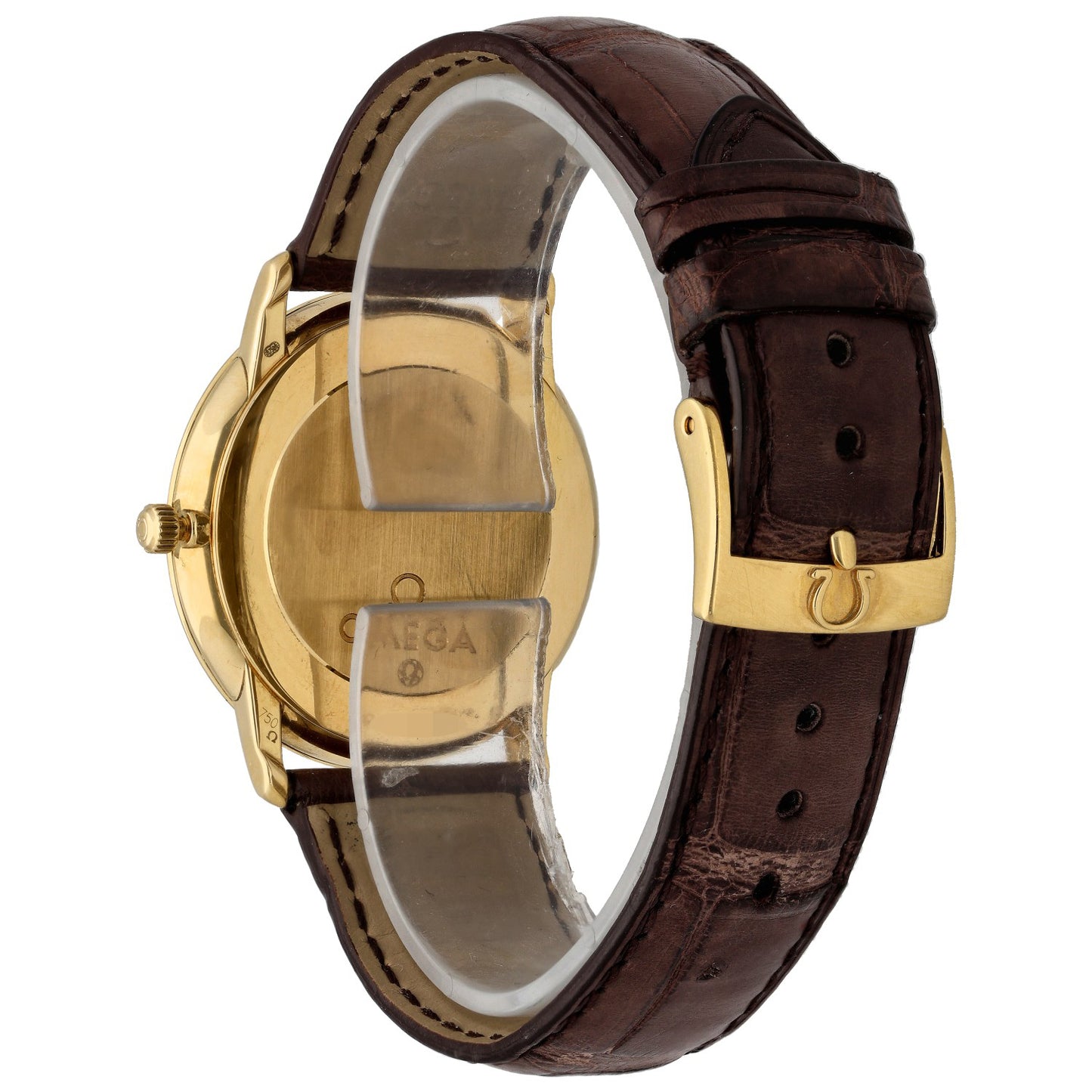 Omega De Ville 4610.32.02 34.4mm Gold Watch