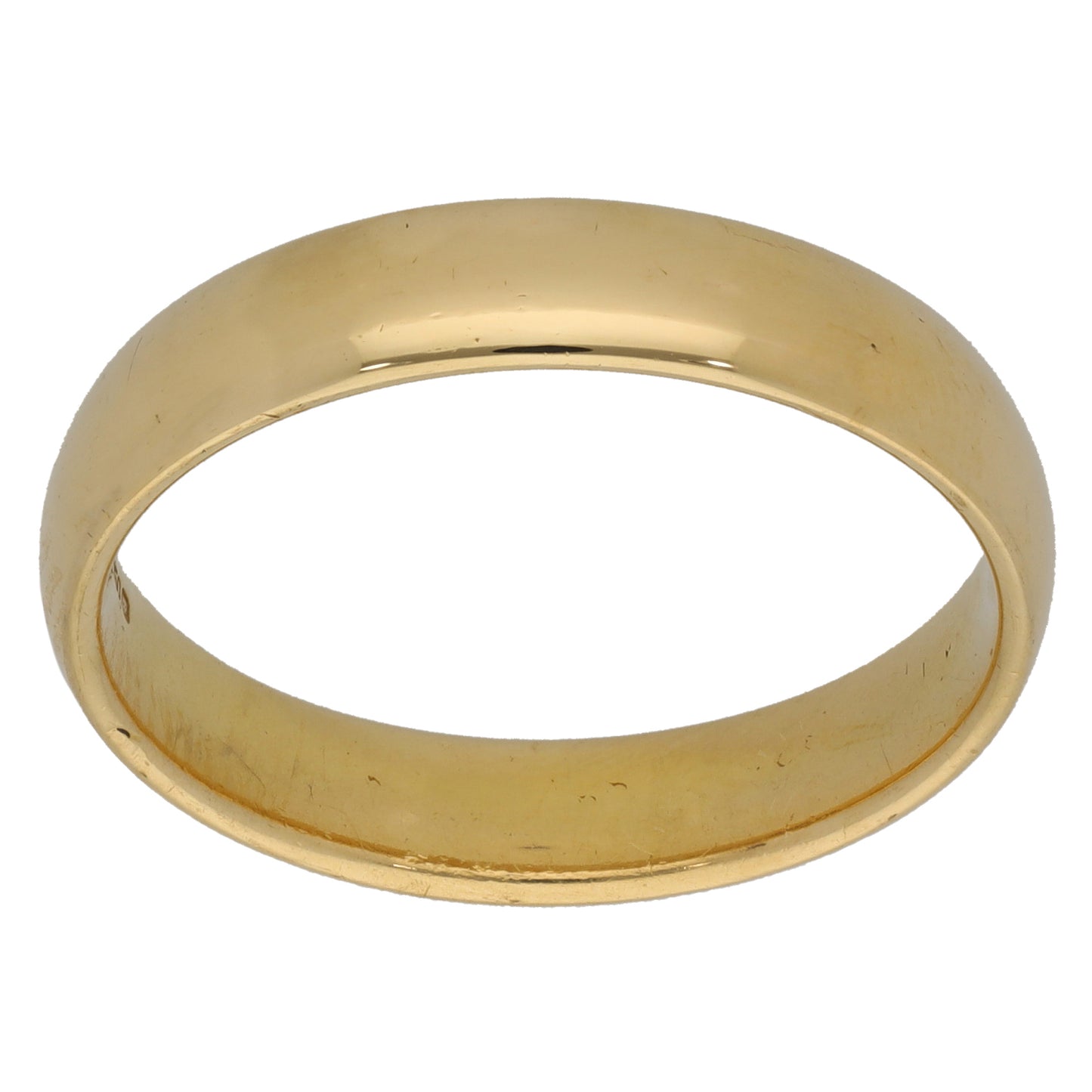18ct Gold Plain Wedding Ring Size Y