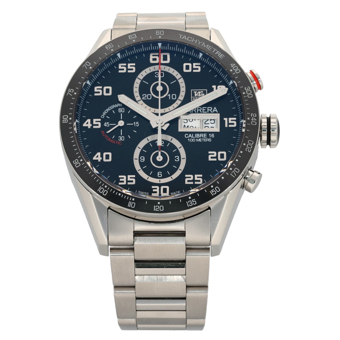 Tag Heuer Carrera CV2A1R 43mm Stainless Steel Watch