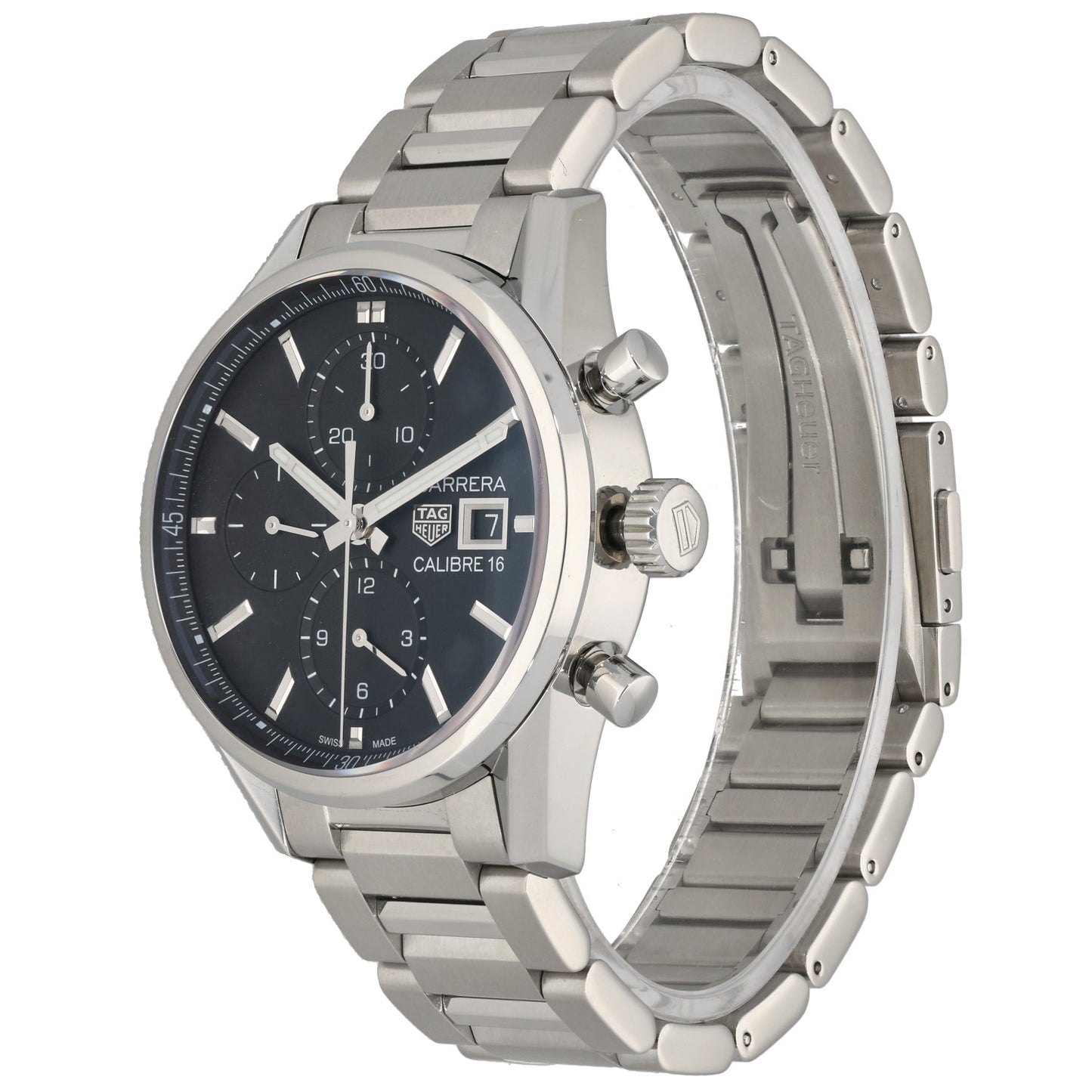Tag Heuer Carrera CBK2110 41mm Stainless Steel Watch