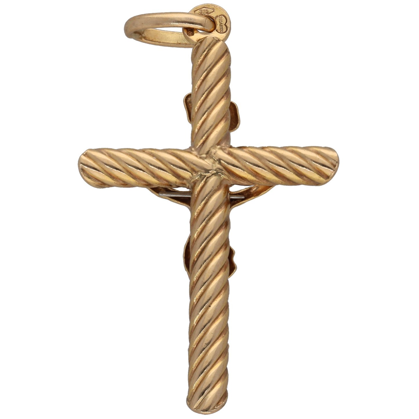 9ct Gold Crucifix Pendant