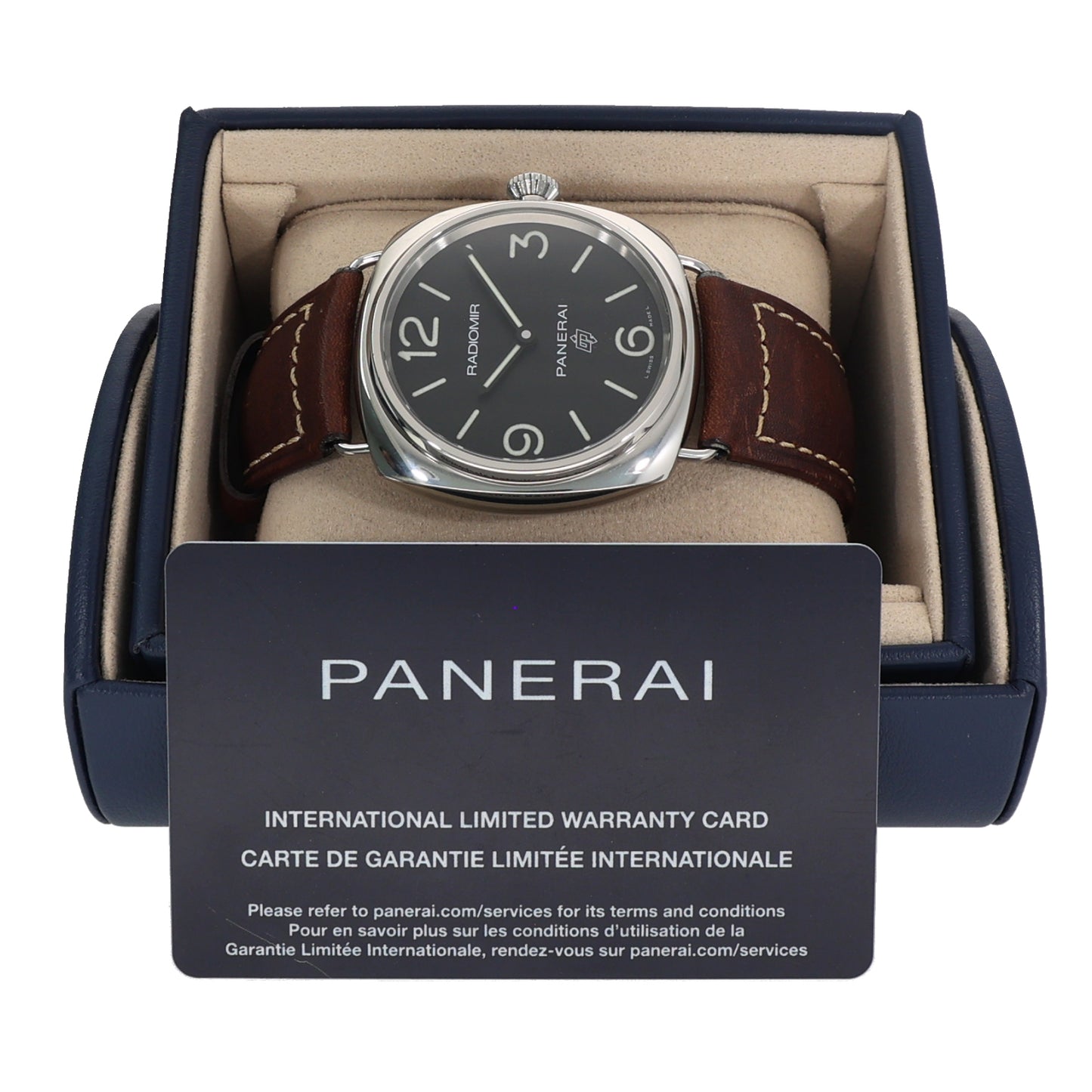 Panerai Radiomir PAM00753 44mm Stainless Steel Watch
