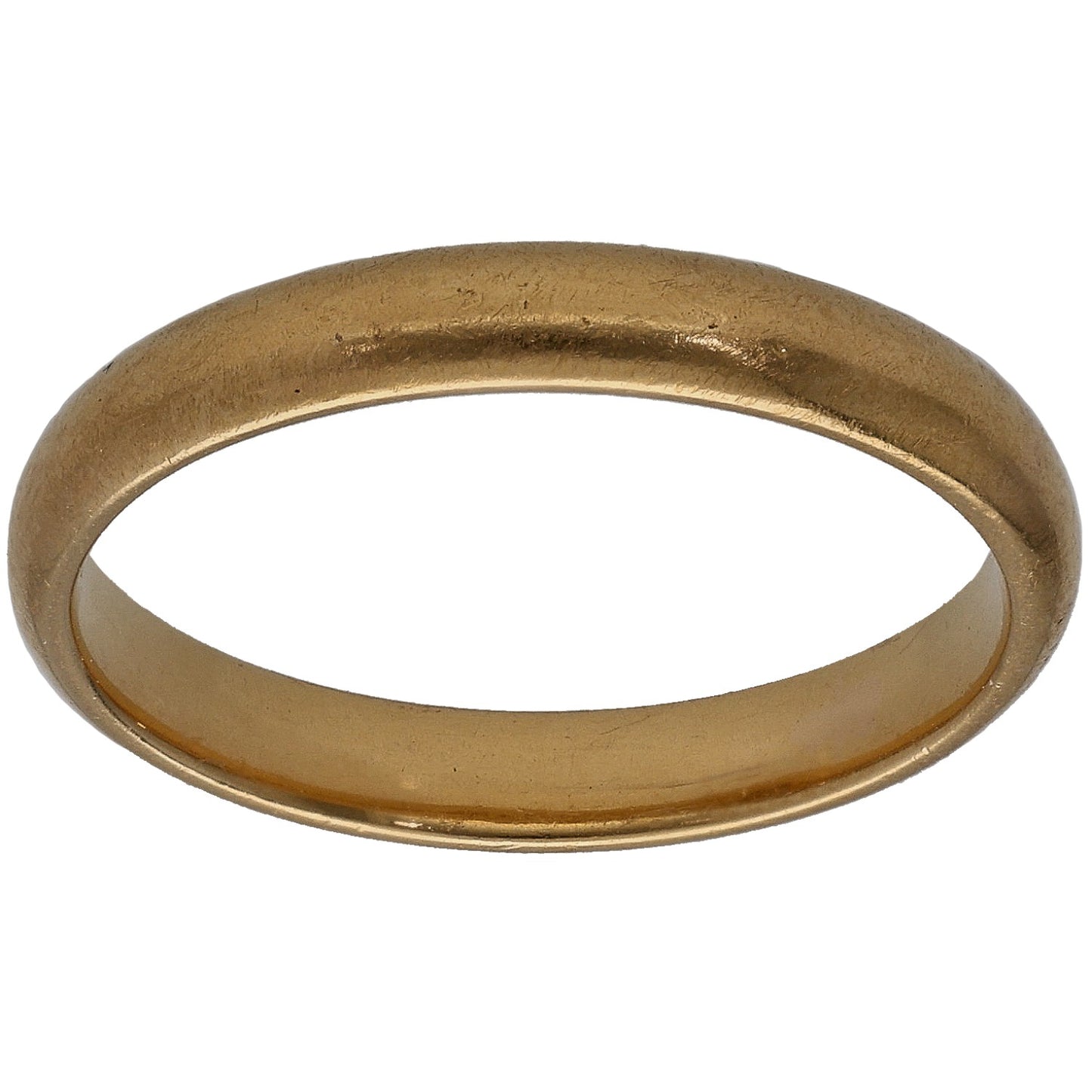 22ct Gold Plain Wedding Ring Size L