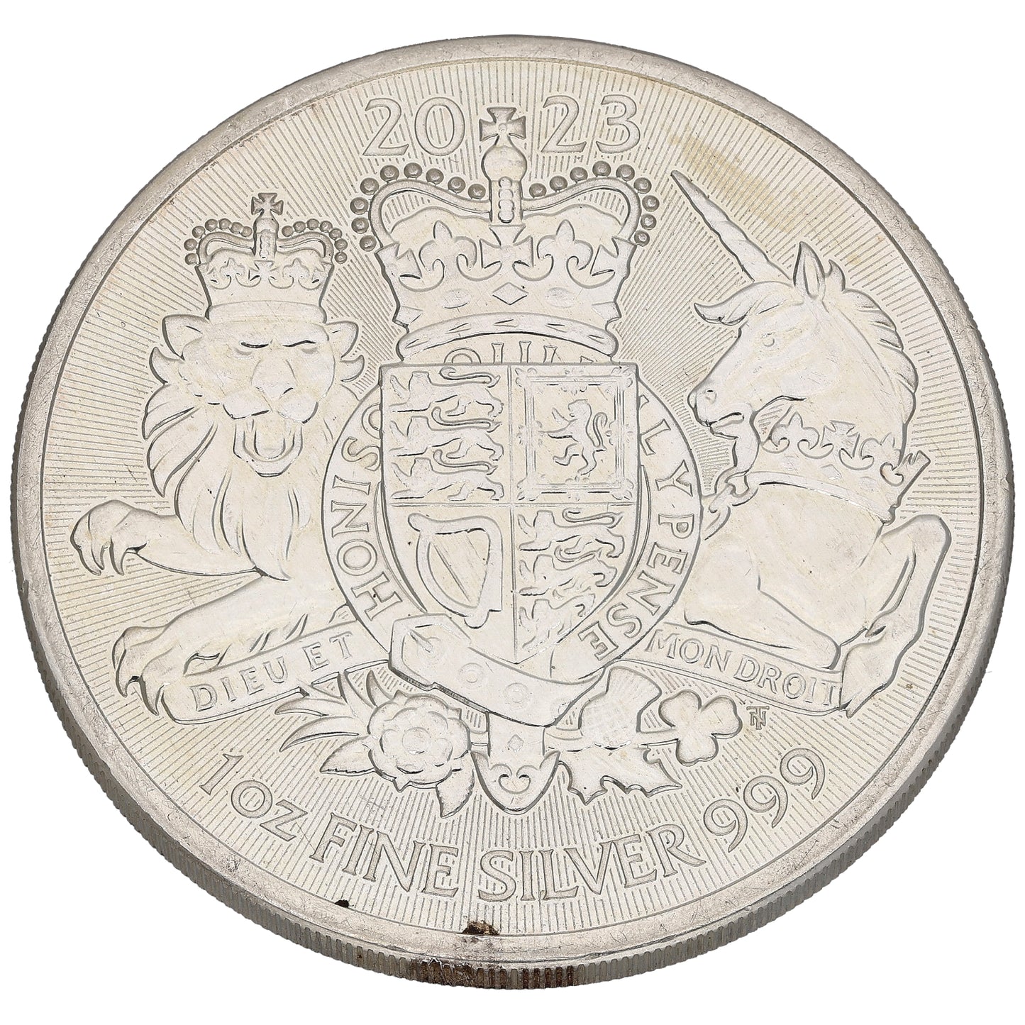 Fine Silver Royal Coat Of Arms 1 OZ Coin 2023