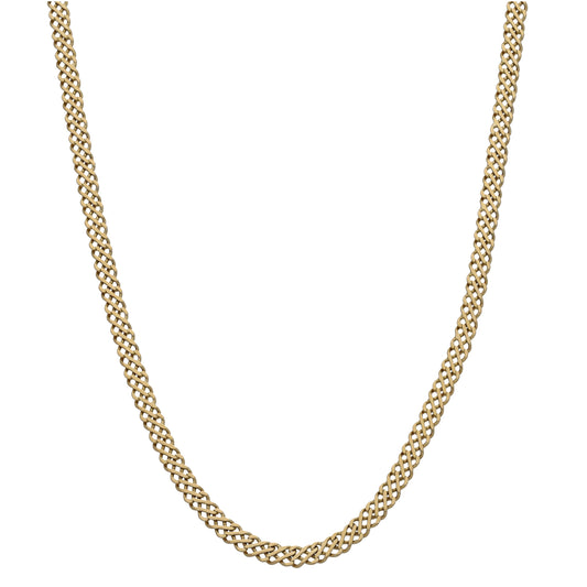 9ct Gold Fancy Necklace 16"
