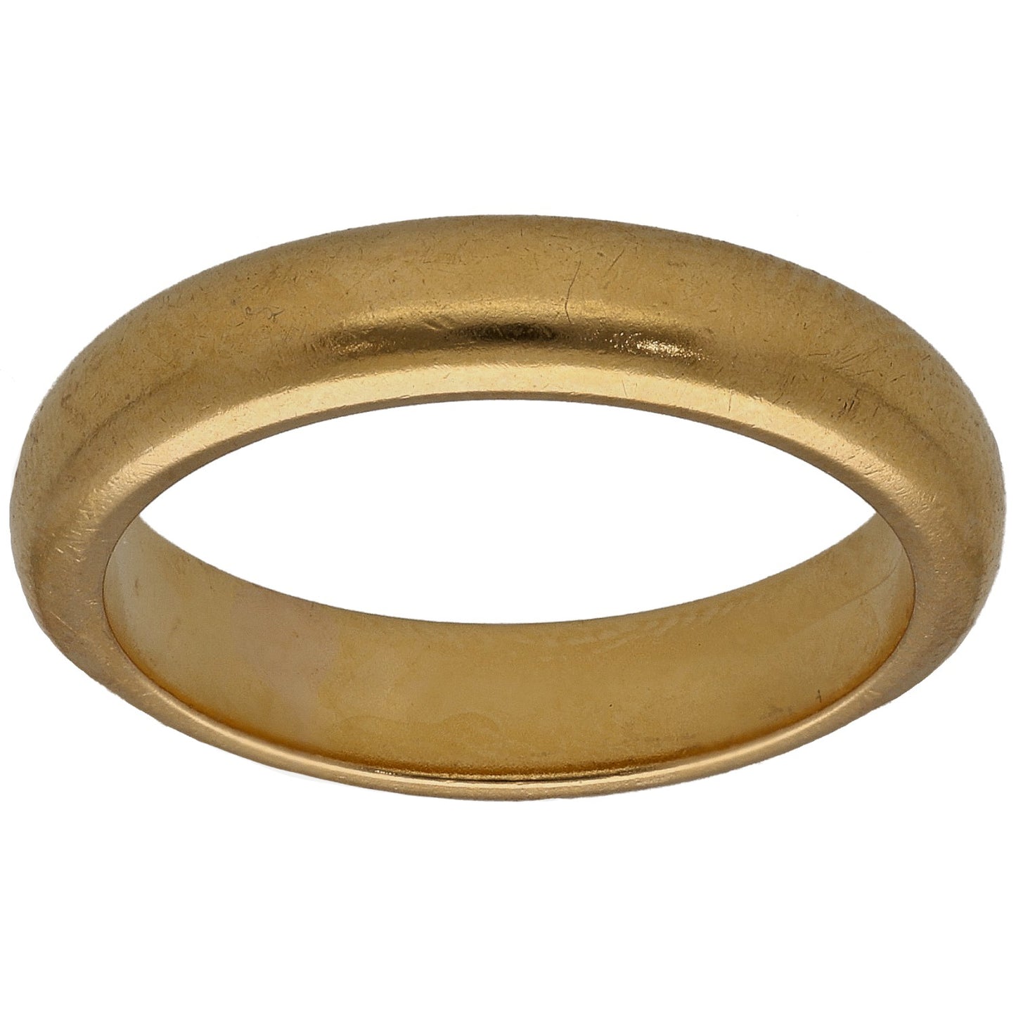 22ct Gold Plain Wedding Ring Size M