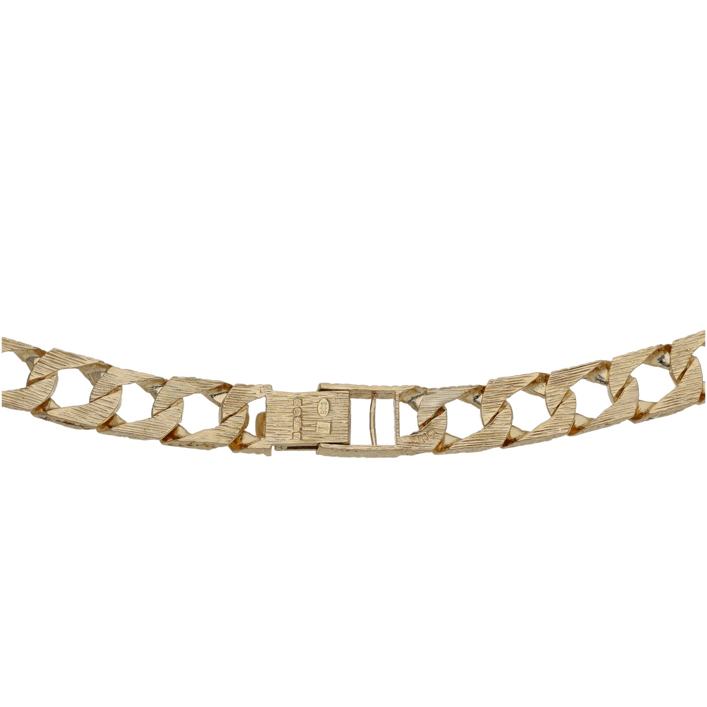 9ct Gold Cubic Zirconia Alternative Pendant With Chain