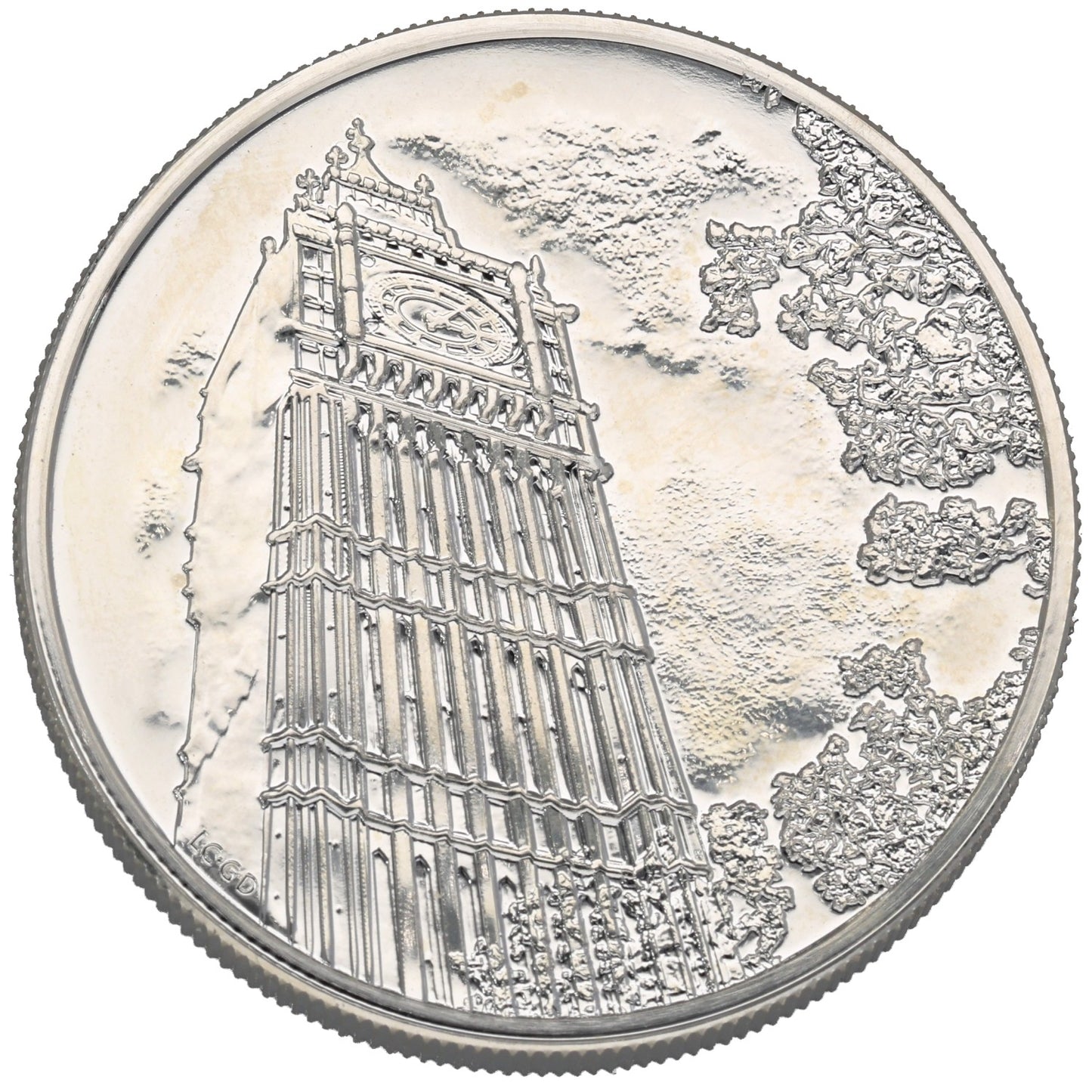 Fine Silver Big Ben 2 OZ Coin 2015