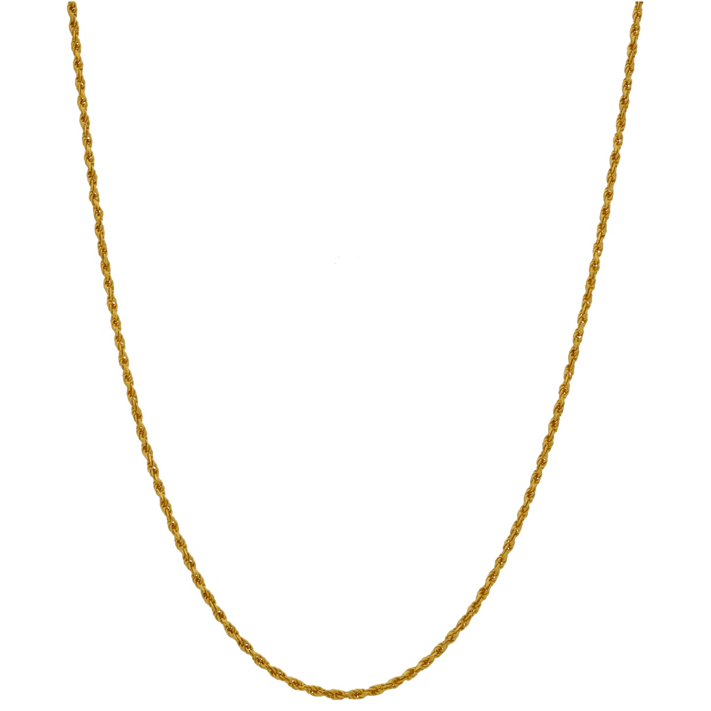 22ct Gold Rope Chain 24"