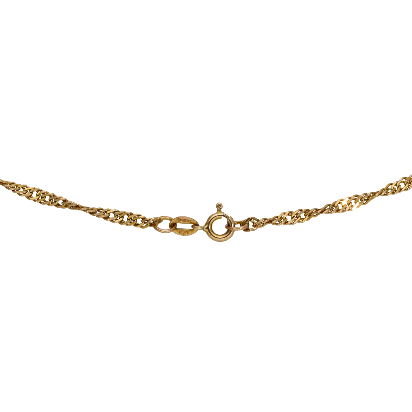 9ct Gold Singapore Chain 16"