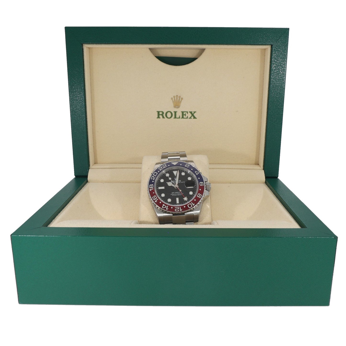 Rolex GMT Master II 126710BLRO 40mm Stainless Steel Watch