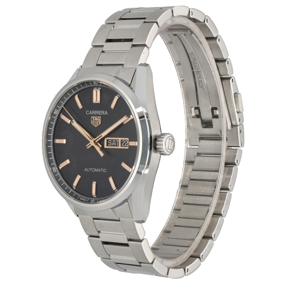 Tag Heuer Carrera WBN2013 41mm Stainless Steel Watch