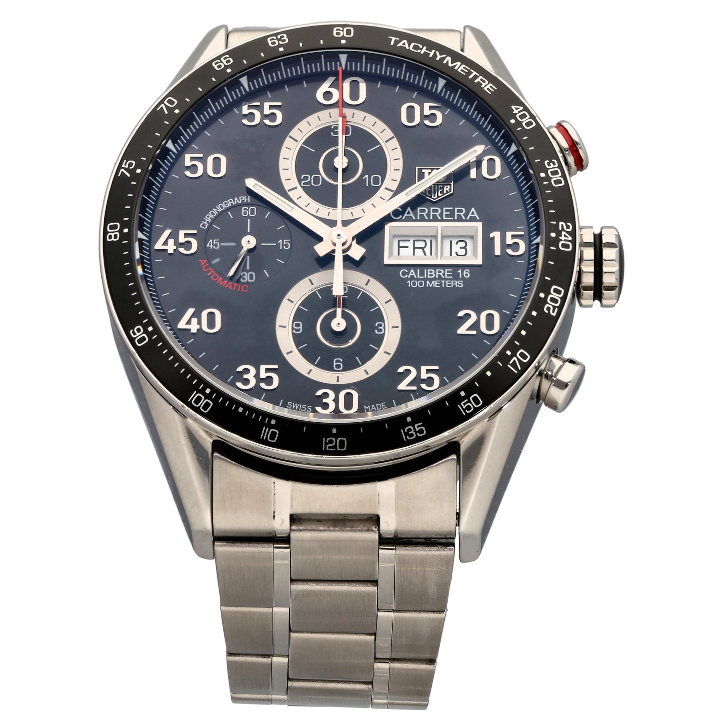 Tag Heuer Carrera CV2A10 43mm Stainless Steel Watch