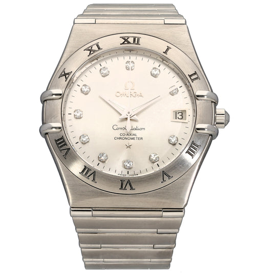Omega Constellation 36mm Stainless Steel Watch