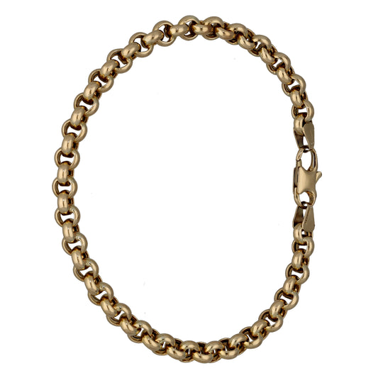 9ct Gold Belcher Bracelet