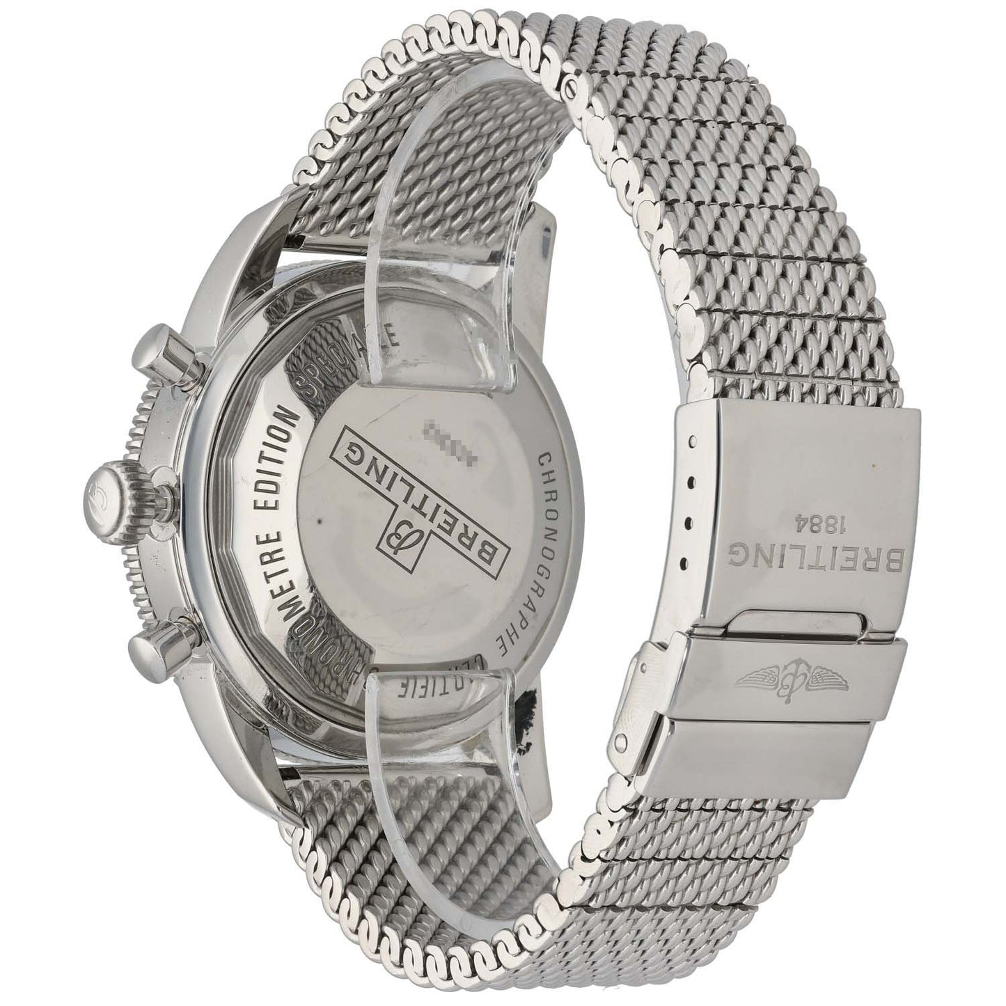 Breitling Superocean Heritage II A13312, blue dial, rear angle image