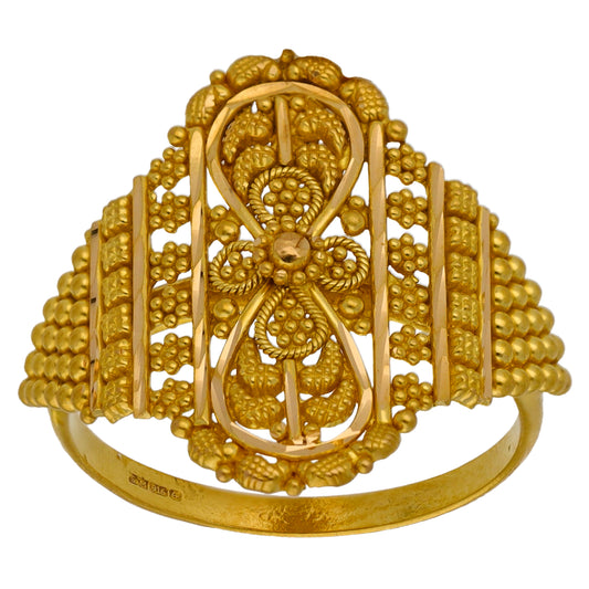 22ct Gold Alternative Ring Size O