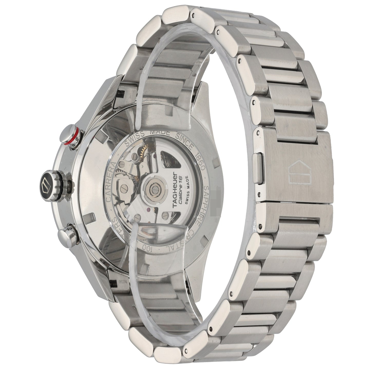 Tag Heuer Carrera CV2A1U 43mm Stainless Steel Watch