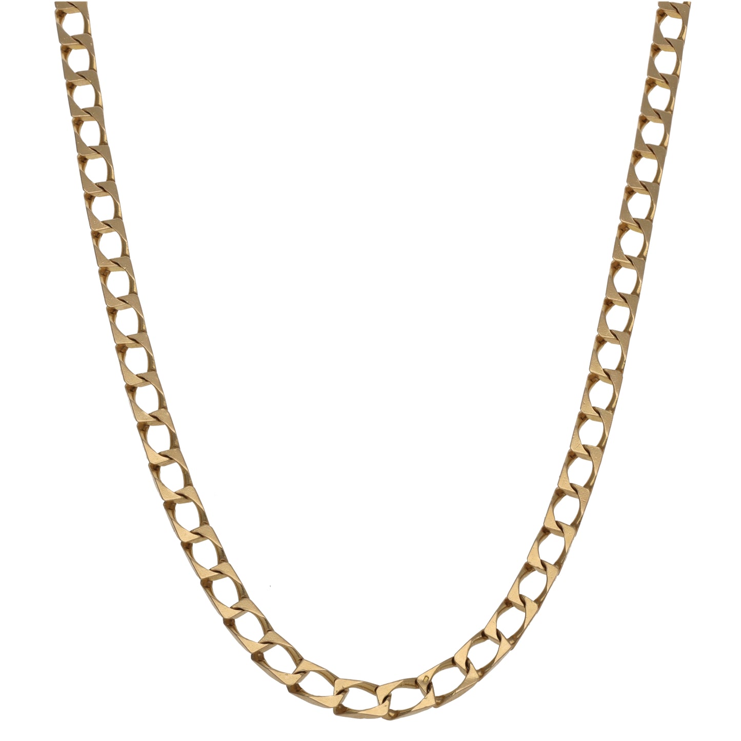 9ct Gold Curb Chain 30"