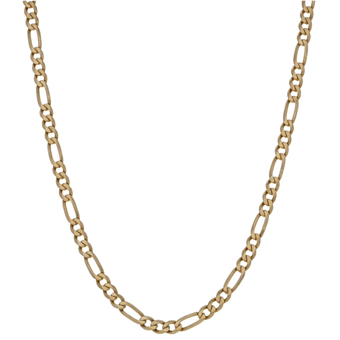 9ct Gold Figaro Chain 22"