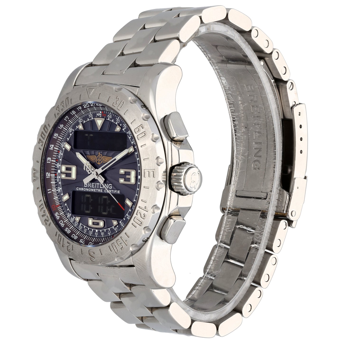 Breitling Airwolf A78363 43.5mm Stainless Steel Watch