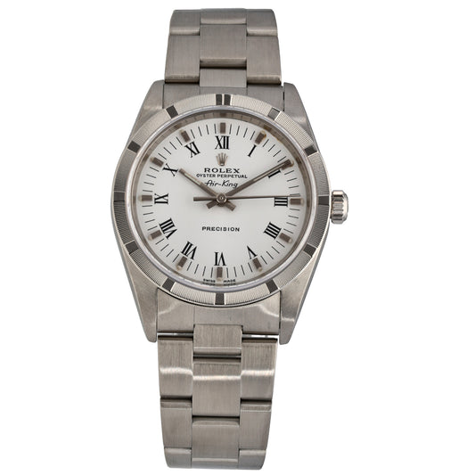 Rolex Air King 14010M 34mm Stainless Steel Watch