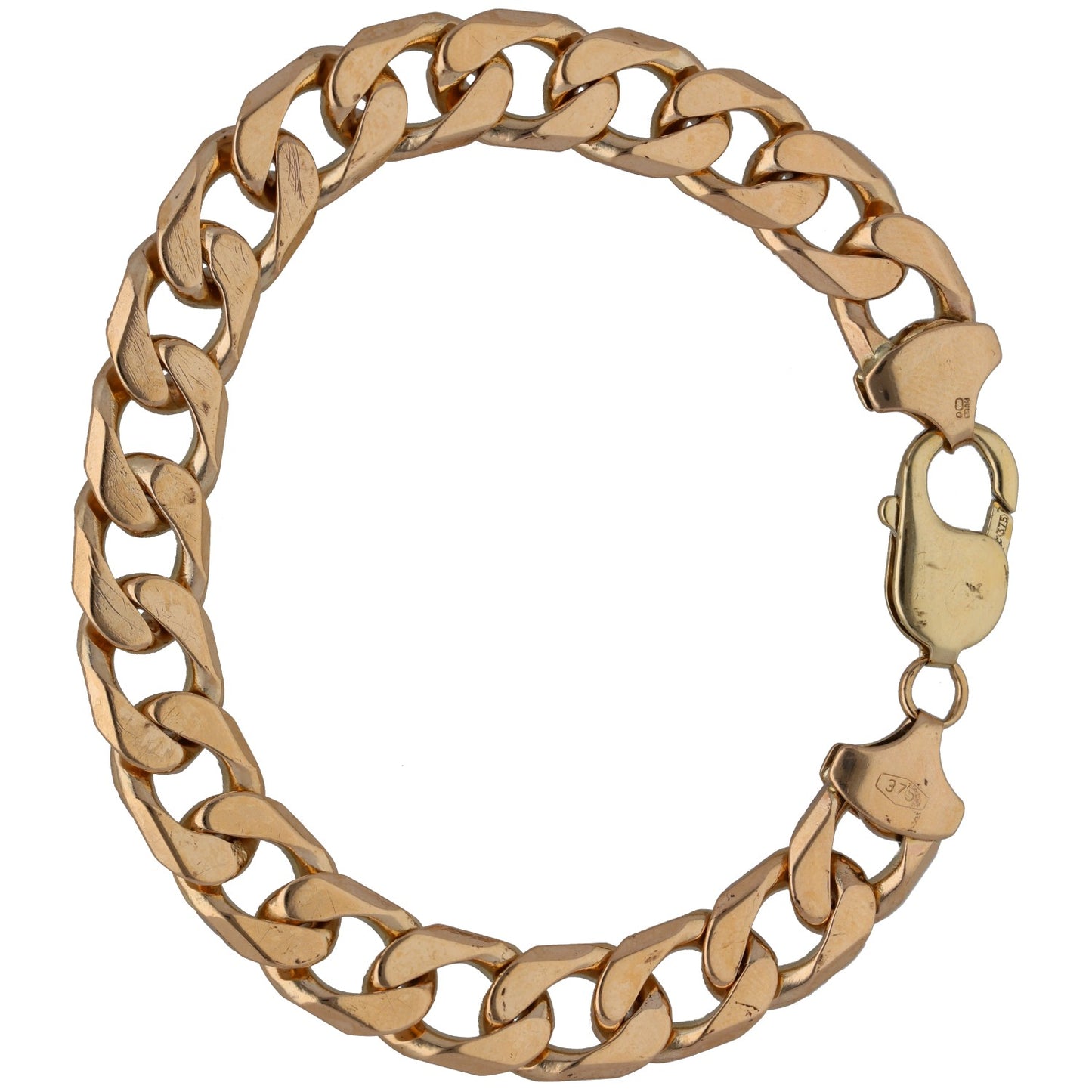 9ct Gold Curb Bracelet