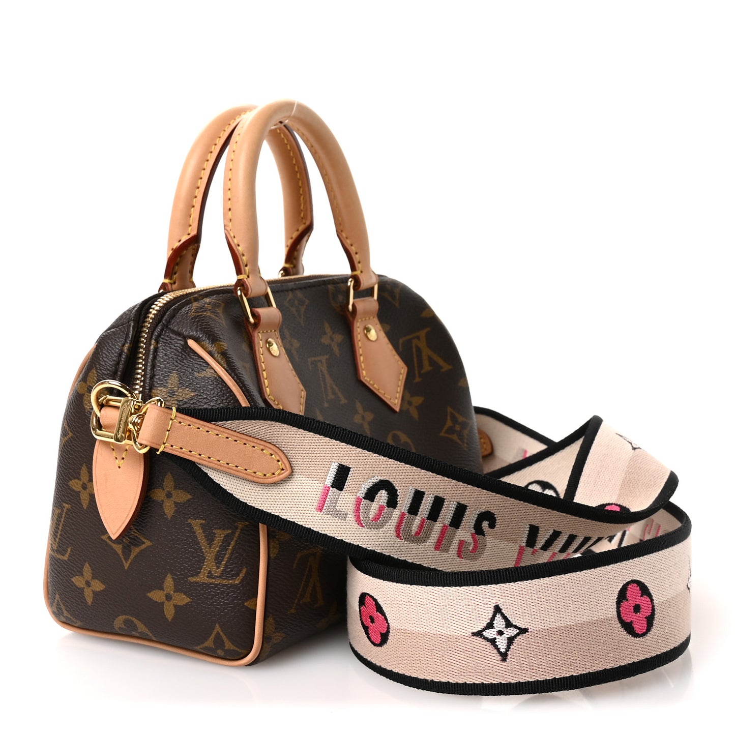 Louis Vuitton Speedy Bandoulière 20 Monogram Coated Canvas Bag - Brown