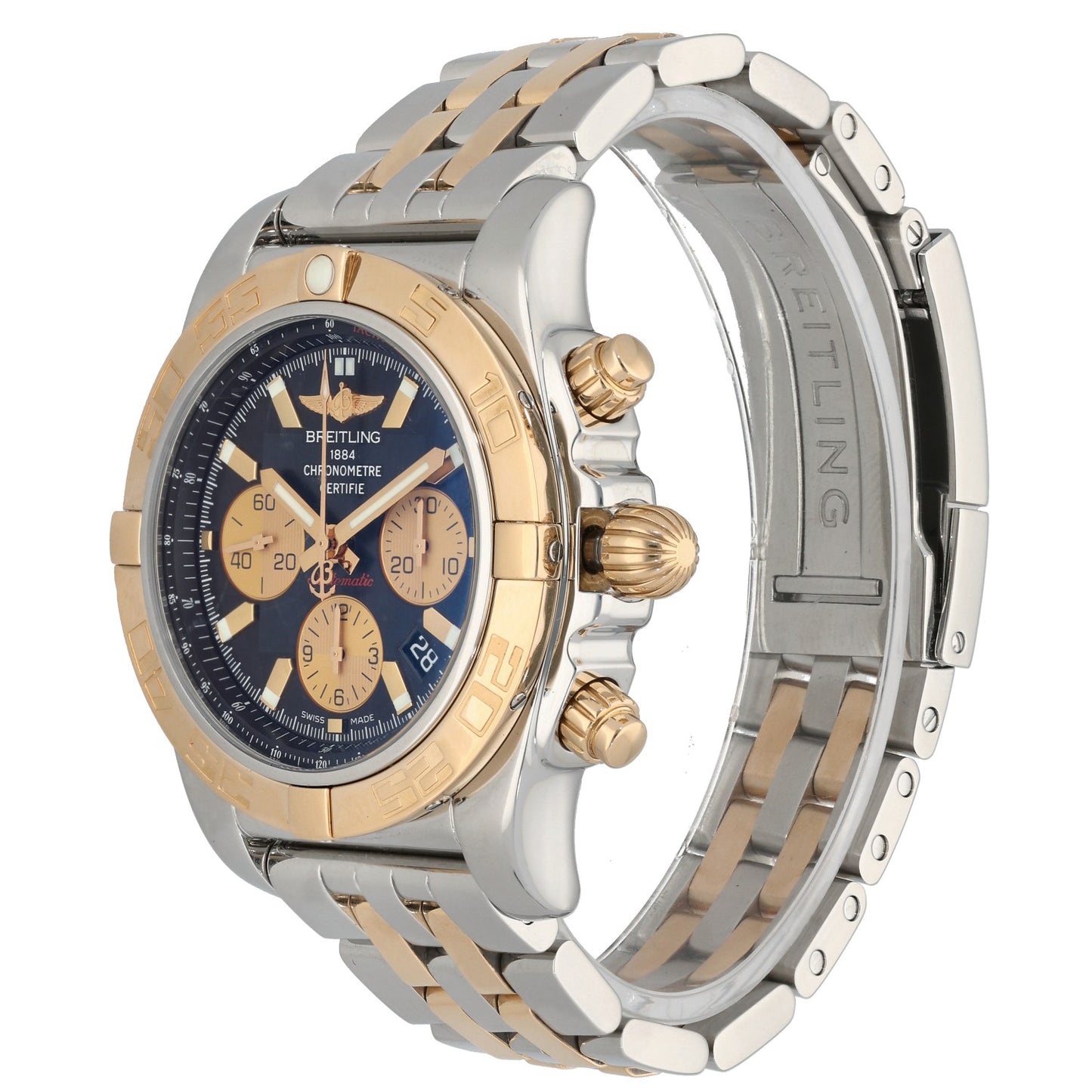 Breitling Chronomat CB0110 44mm Bi-Colour Watch