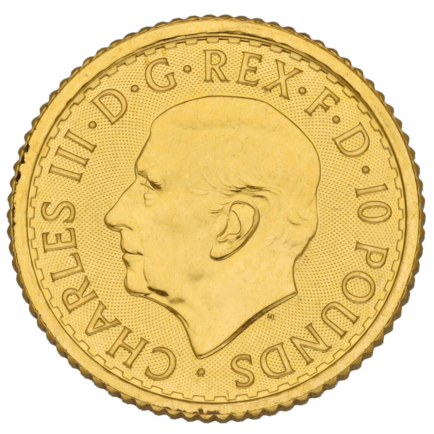 24ct Gold King Charles III 1/10 OZ Britannia Coin 2025