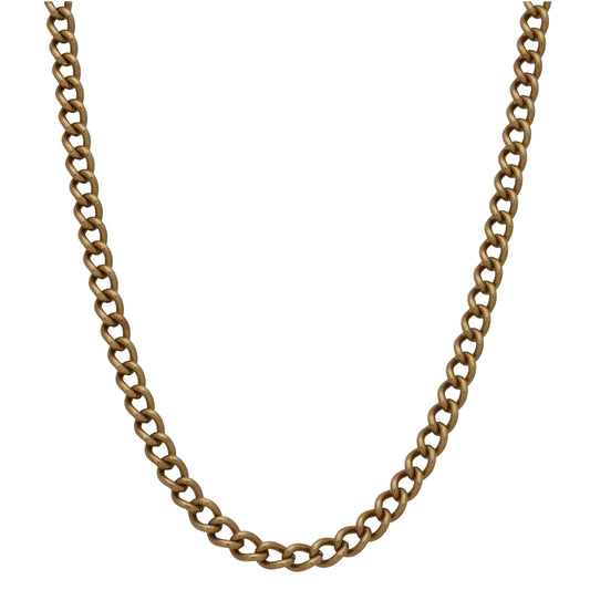 9ct Gold Curb Chain 19"