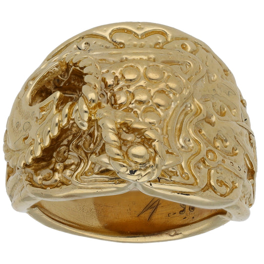 9ct Gold Saddle Ring Size N