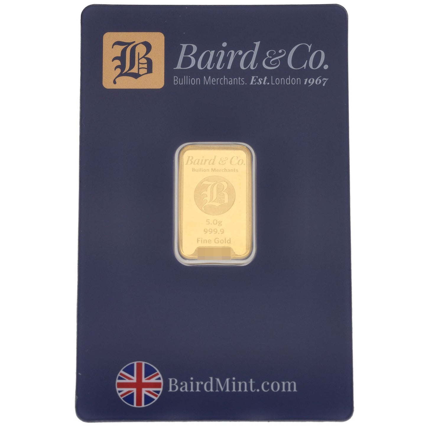 24ct 5g Gold Bar