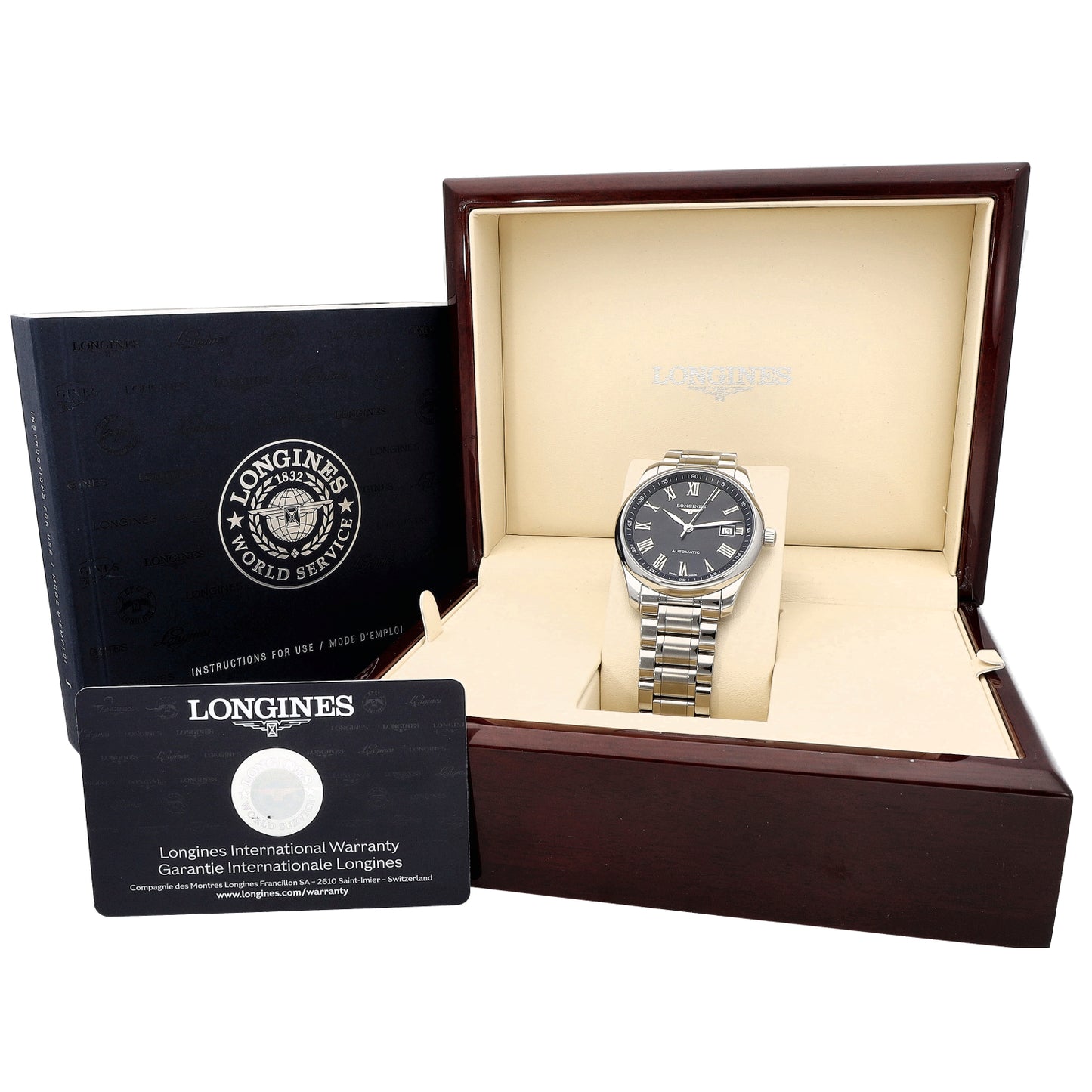 Longines Master Collection L2.793.4 40mm Stainless Steel Watch