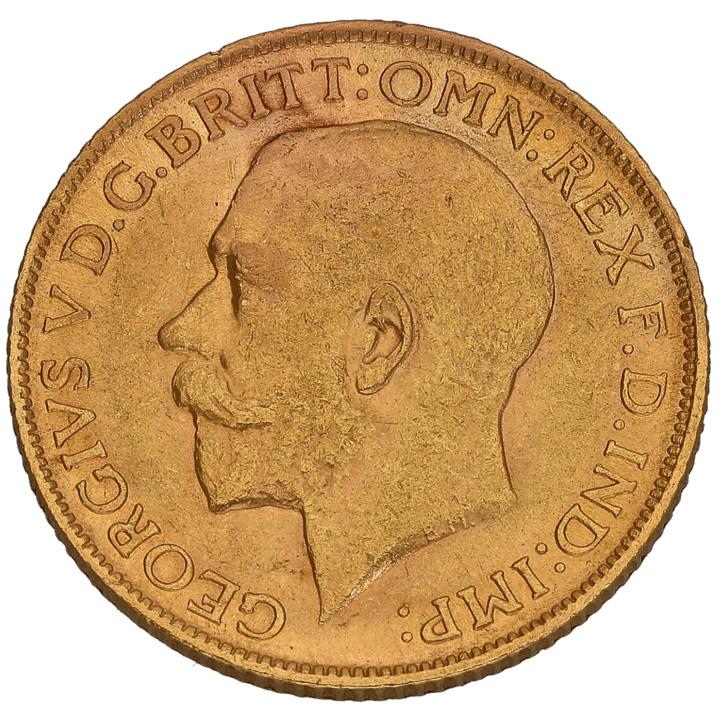 22ct Gold King George V Full Sovereign Coin 1911