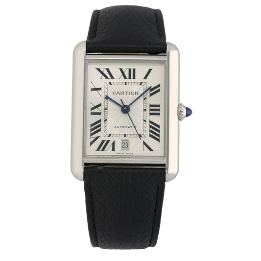 Cartier Tank Americaine WSTA0040 31mm Stainless Steel Watch