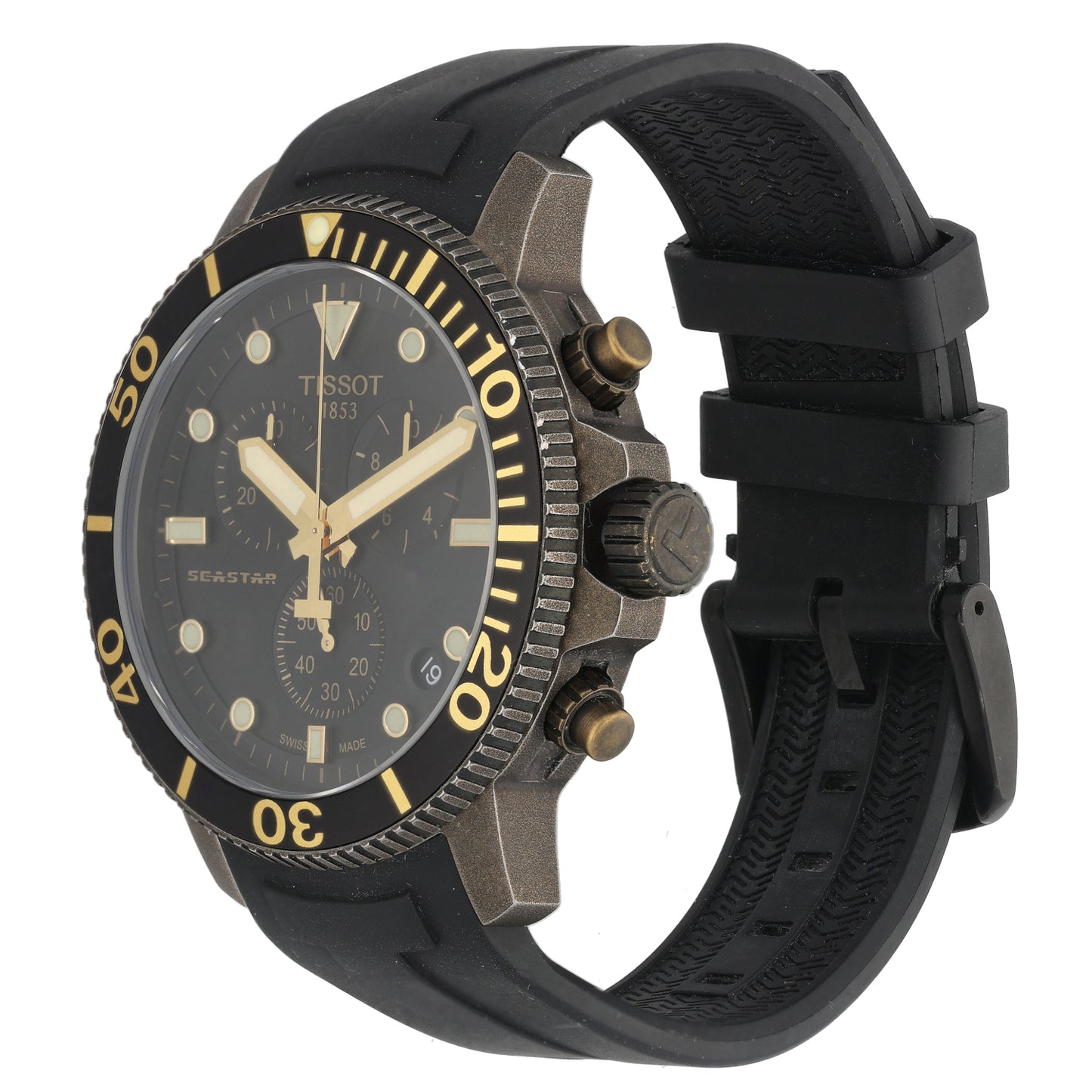 Tissot Seastar T120417A 45.5mm Titanium Watch