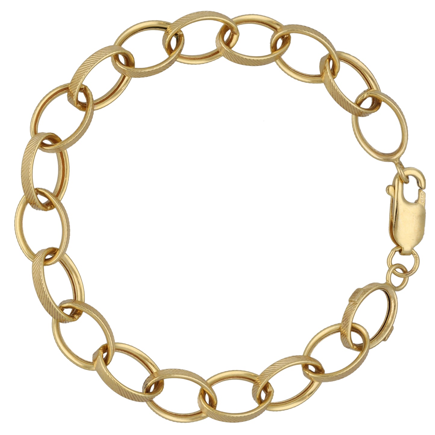 9ct Gold Belcher Bracelet