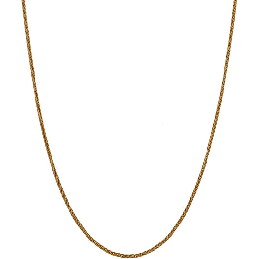 22ct Gold Snake Chain 16"