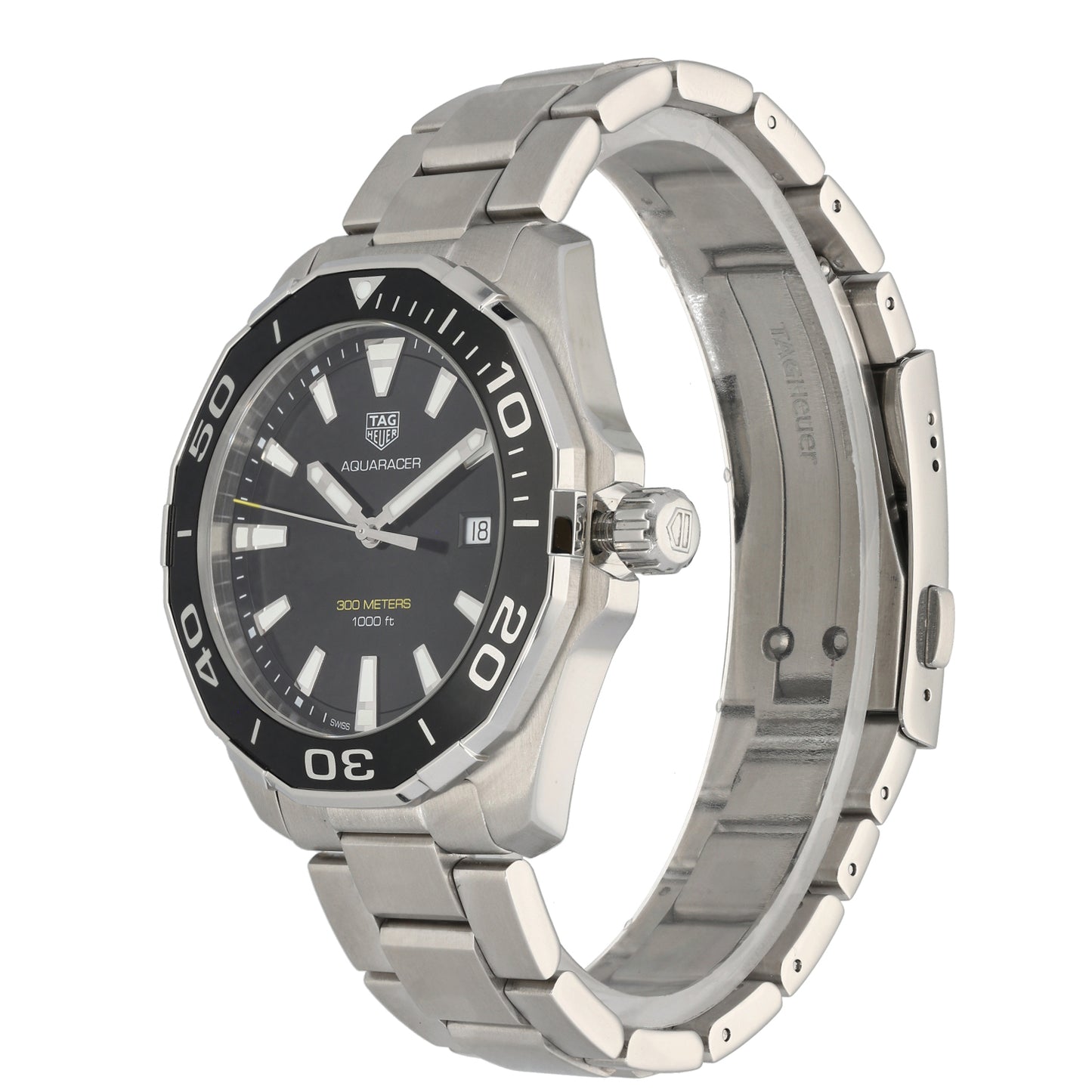 Tag Heuer Aquaracer WAY101A 43mm Stainless Steel Watch