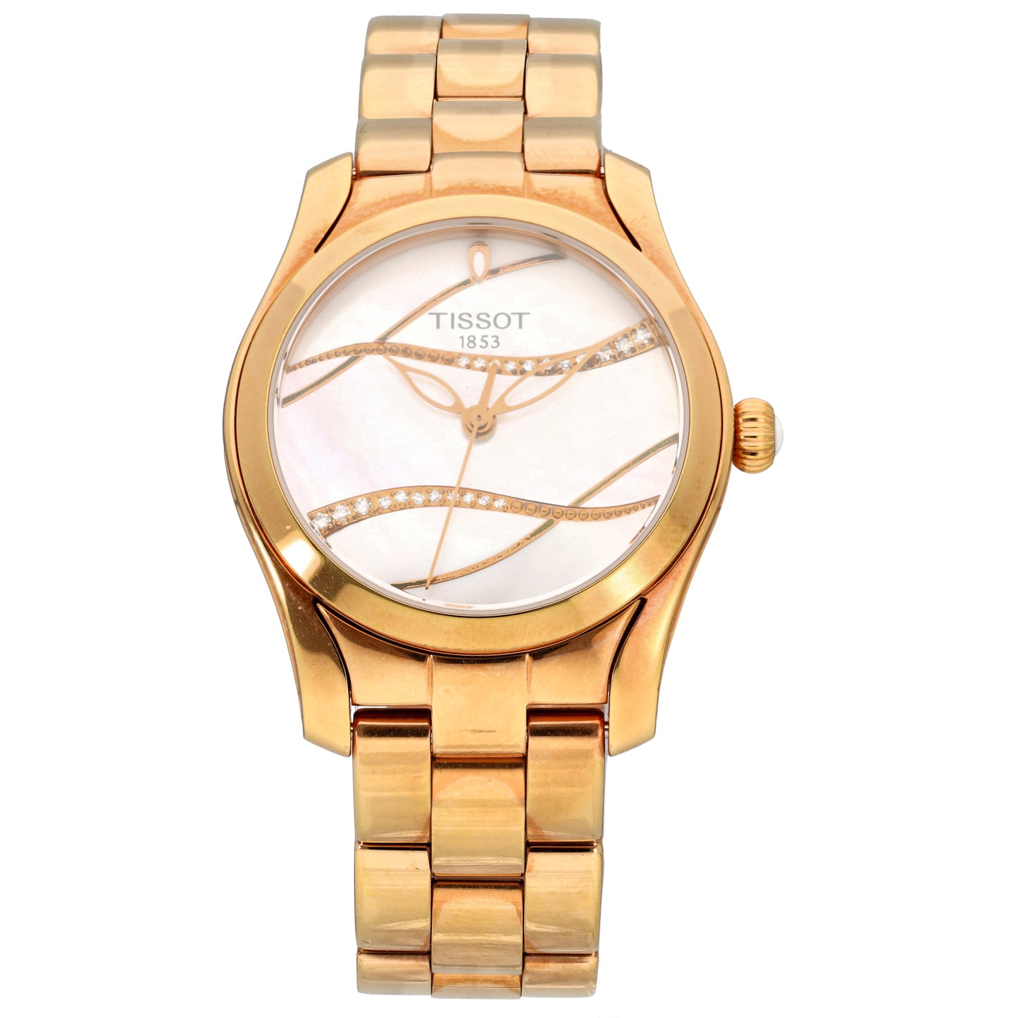 Tissot T-Wave T112210 B 30mm Gold Plated Watch