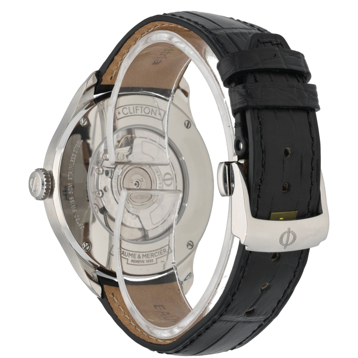 Baume Et Mercier Clifton M0A10112 43mm Stainless Steel Watch